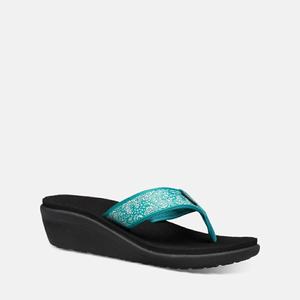 Teva Voya Sandalen Damen Blau/Tiefes [EGSN82156]